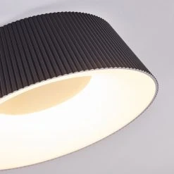 Hofstein Fremont Deckenleuchte LED Schwarz, 1-flammig, Fernbedienung -LED Leuchten Verkäufe 2022 fremont deckenleuchte h3333037 15