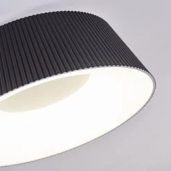 Hofstein Fremont Deckenleuchte LED Schwarz, 1-flammig, Fernbedienung -LED Leuchten Verkäufe 2022 fremont deckenleuchte h3333037 16