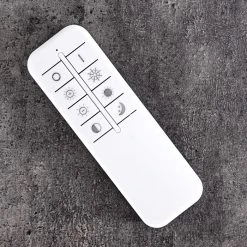 Hofstein Fremont Deckenleuchte LED Schwarz, 1-flammig, Fernbedienung -LED Leuchten Verkäufe 2022 fremont deckenleuchte h3333037 20