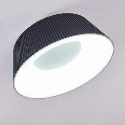 Hofstein Fremont Deckenleuchte LED Schwarz, 1-flammig, Fernbedienung -LED Leuchten Verkäufe 2022 fremont deckenleuchte h3333037 7