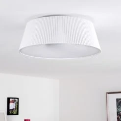 Hofstein Fremont Deckenleuchte LED Wei&szlig;, 1-flammig, Fernbedienung -LED Leuchten Verkäufe 2022 fremont deckenleuchte h3334645 19