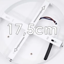 Hofstein Fremont Deckenleuchte LED Wei&szlig;, 1-flammig, Fernbedienung -LED Leuchten Verkäufe 2022 fremont deckenleuchte h3334645 21