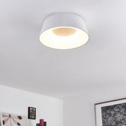 Hofstein Fremont Deckenleuchte LED Wei&szlig;, 1-flammig, Fernbedienung -LED Leuchten Verkäufe 2022 fremont deckenleuchte h3334645 9