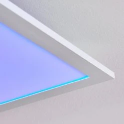 Hofstein Gallitos Deckenpanel LED Wei&szlig;, 1-flammig, Fernbedienung, Farbwechsler -LED Leuchten Verkäufe 2022 gallitos deckenpanel h3390696 11