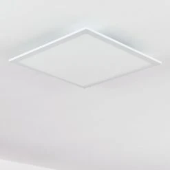 Hofstein Gallitos Deckenpanel LED Wei&szlig;, 1-flammig, Fernbedienung, Farbwechsler -LED Leuchten Verkäufe 2022 gallitos deckenpanel h3390696 7