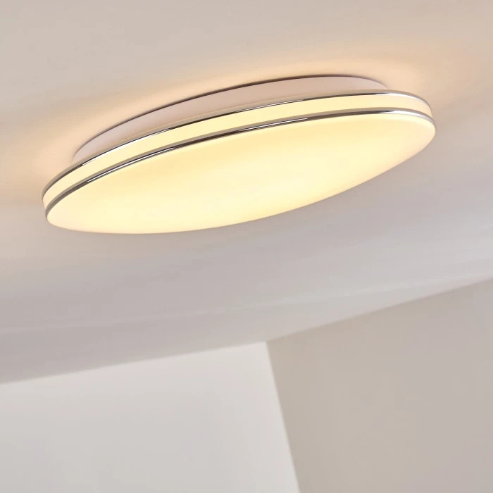 Hofstein Genthin Deckenleuchte LED Weiß, 1-flammig 15 Hofstein Genthin Deckenleuchte LED Weiß, 1-flammig – Bild 15