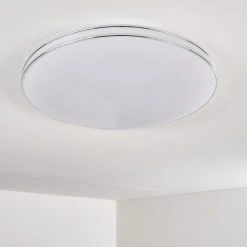 Hofstein Genthin Deckenleuchte LED Wei&szlig;, 1-flammig, Fernbedienung -LED Leuchten Verkäufe 2022 genthin deckenleuchte h3297087 do1 12