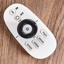 Hofstein Genthin Deckenleuchte LED Wei&szlig;, 1-flammig, Fernbedienung -LED Leuchten Verkäufe 2022 genthin deckenleuchte h3297087 do1 18