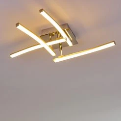 Hofstein Georgina Deckenleuchte LED Chrom, 4-flammig -LED Leuchten Verkäufe 2022 georgina deckenleuchte h3009260 11