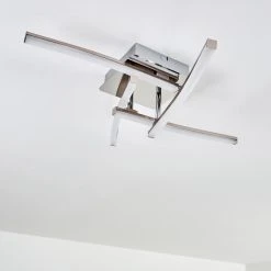 Hofstein Georgina Deckenleuchte LED Chrom, 4-flammig -LED Leuchten Verkäufe 2022 georgina deckenleuchte h3009260 5