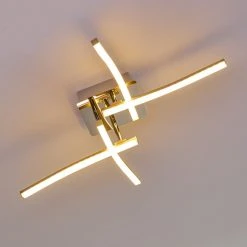 Hofstein Georgina Deckenleuchte LED Chrom, 4-flammig -LED Leuchten Verkäufe 2022 georgina deckenleuchte h3009260 8