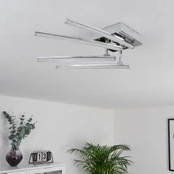 Hofstein Georgina Deckenleuchte LED Chrom, 4-flammig -LED Leuchten Verkäufe 2022 georgina deckenleuchte h3009307 11