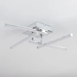 Hofstein Georgina Deckenleuchte LED Chrom, 4-flammig -LED Leuchten Verkäufe 2022 georgina deckenleuchte h3009307 7