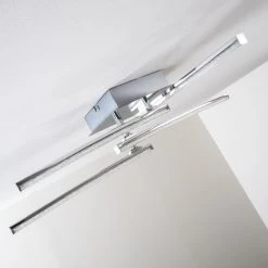 Hofstein Georgina Deckenleuchte LED Chrom, 4-flammig -LED Leuchten Verkäufe 2022 georgina deckenleuchte h30093072 16