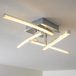 Hofstein Georgina Deckenleuchte LED Chrom, 4-flammig -LED Leuchten Verkäufe 2022 georgina deckenleuchte h30093072 20