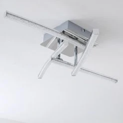 Hofstein Georgina Deckenleuchte LED Chrom, 4-flammig -LED Leuchten Verkäufe 2022 georgina deckenleuchte h30093072 7