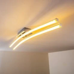 Hofstein Georgina Deckenleuchte LED Chrom, 2-flammig 40 Hofstein Georgina Deckenleuchte LED Chrom, 2-flammig -LED Leuchten Verkäufe 2022 georgina deckenleuchte h3009314 1 14