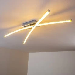 Hofstein Georgina Deckenleuchte LED Chrom, 2-flammig 41 Hofstein Georgina Deckenleuchte LED Chrom, 2-flammig -LED Leuchten Verkäufe 2022 georgina deckenleuchte h3009314 1 15