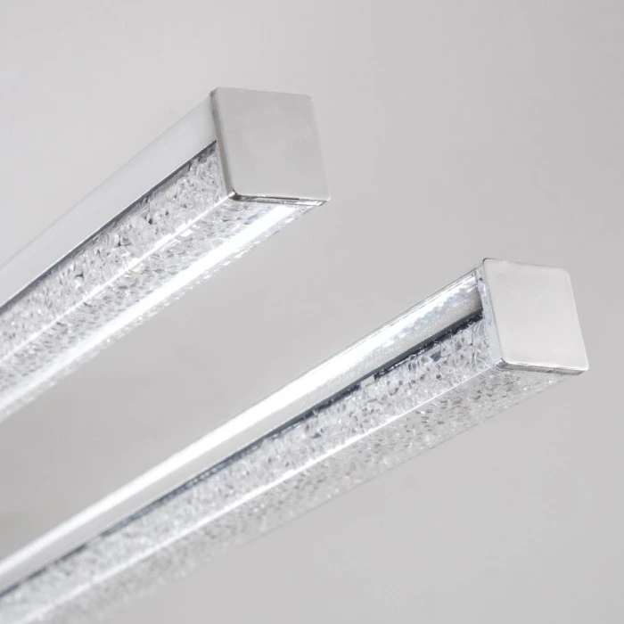 Hofstein Georgina Deckenleuchte LED Chrom, 2-flammig 7 Hofstein Georgina Deckenleuchte LED Chrom, 2-flammig – Bild 7