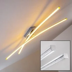 Hofstein Georgina Deckenleuchte LED Chrom, 2-flammig 33 Hofstein Georgina Deckenleuchte LED Chrom, 2-flammig -LED Leuchten Verkäufe 2022 georgina deckenleuchte h3009314 1 7