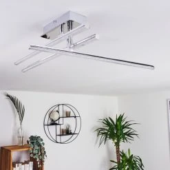 Hofstein Georgina Deckenleuchte LED Chrom, 3-flammig -LED Leuchten Verkäufe 2022 georgina deckenleuchte h3009321 11