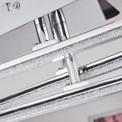 Hofstein Georgina Deckenleuchte LED Chrom, 3-flammig -LED Leuchten Verkäufe 2022 georgina deckenleuchte h3009321 6