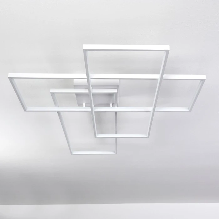 Hofstein Ghana Deckenleuchte LED Weiß, 1-flammig, Fernbedienung 7 Hofstein Ghana Deckenleuchte LED Weiß, 1-flammig, Fernbedienung – Bild 7