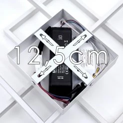 Hofstein Ghana Deckenleuchte LED Wei&szlig;, 4-flammig, Fernbedienung, Farbwechsler -LED Leuchten Verkäufe 2022 ghana deckenleuchte h3380598 17