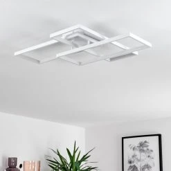 Hofstein Ghana Deckenleuchte LED Wei&szlig;, 4-flammig, Fernbedienung, Farbwechsler -LED Leuchten Verkäufe 2022 ghana deckenleuchte h3380598 5