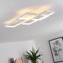 Hofstein Ghana Deckenleuchte LED Wei&szlig;, 4-flammig, Fernbedienung, Farbwechsler -LED Leuchten Verkäufe 2022 ghana deckenleuchte h3380598 8