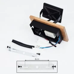 Hofstein Giresta Deckenleuchte LED Schwarz, Braun, 1-flammig -LED Leuchten Verkäufe 2022 giresta deckenleuchte h3426227 4