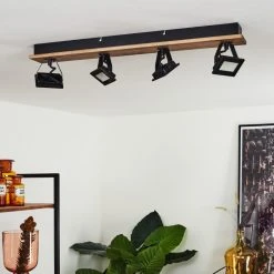 Hofstein Giresta Deckenleuchte LED Schwarz, Holz dunkel, 4-flammig 21 Hofstein Giresta Deckenleuchte LED Schwarz, Holz dunkel, 4-flammig -LED Leuchten Verkäufe 2022 giresta deckenleuchte h3426562 9