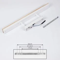 Hofstein Giresta Deckenleuchte LED Wei&szlig;, 4-flammig -LED Leuchten Verkäufe 2022 giresta deckenleuchte h3435830 4