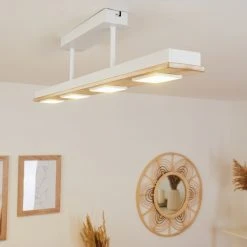 Hofstein Giresta Deckenleuchte LED Wei&szlig;, 4-flammig -LED Leuchten Verkäufe 2022 giresta deckenleuchte h3435830 6