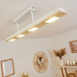 Hofstein Giresta Deckenleuchte LED Wei&szlig;, 4-flammig -LED Leuchten Verkäufe 2022 giresta deckenleuchte h3435830 8