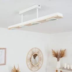 Hofstein Giresta Deckenleuchte LED Wei&szlig;, 4-flammig -LED Leuchten Verkäufe 2022 giresta deckenleuchte h3435830 9