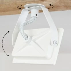 Hofstein Giresta Deckenleuchte LED Wei&szlig;, 4-flammig -LED Leuchten Verkäufe 2022 giresta deckenleuchte h3435854 5