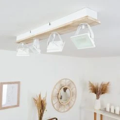 Hofstein Giresta Deckenleuchte LED Wei&szlig;, 4-flammig -LED Leuchten Verkäufe 2022 giresta deckenleuchte h3435854 9