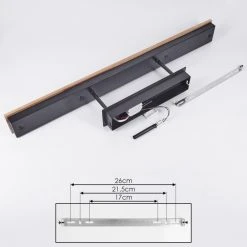 Hofstein Giresta Deckenleuchte LED Schwarz, 4-flammig -LED Leuchten Verkäufe 2022 giresta deckenleuchte h3436691 4
