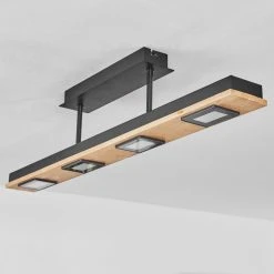 Hofstein Giresta Deckenleuchte LED Schwarz, 4-flammig -LED Leuchten Verkäufe 2022 giresta deckenleuchte h3436691 7