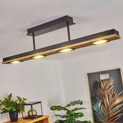 Hofstein Giresta Deckenleuchte LED Schwarz, 4-flammig -LED Leuchten Verkäufe 2022 giresta deckenleuchte h3436691 8