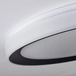 Hofstein Gladstone Deckenleuchte LED Schwarz, Wei&szlig;, 1-flammig, Fernbedienung -LED Leuchten Verkäufe 2022 gladstone deckenleuchte h3384541 2