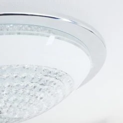 Hofstein Glattfelden Deckenleuchte LED Chrom, 1-flammig -LED Leuchten Verkäufe 2022 glattfelden deckenleuchte h3550281 2