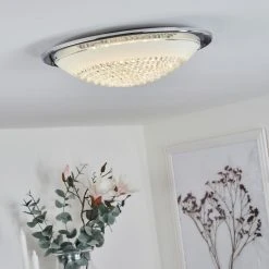 Hofstein Glattfelden Deckenleuchte LED Chrom, 1-flammig -LED Leuchten Verkäufe 2022 glattfelden deckenleuchte h3550281 8