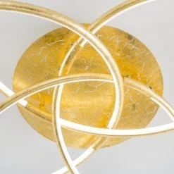 Hofstein Glen Deckenleuchte LED Gold, 1-flammig, Fernbedienung 38 Hofstein Glen Deckenleuchte LED Gold, 1-flammig, Fernbedienung -LED Leuchten Verkäufe 2022 glen deckenleuchte h3021453 16