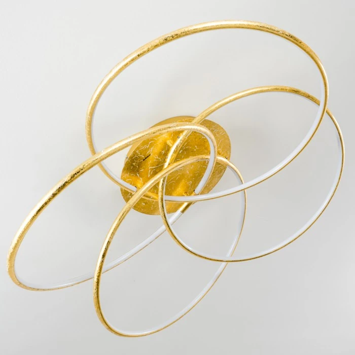 Hofstein Glen Deckenleuchte LED Gold, 1-flammig, Fernbedienung 4 Hofstein Glen Deckenleuchte LED Gold, 1-flammig, Fernbedienung – Bild 4