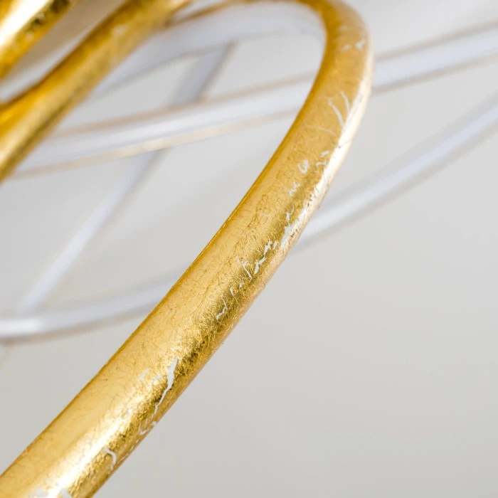 Hofstein Glen Deckenleuchte LED Gold, 1-flammig, Fernbedienung 7 Hofstein Glen Deckenleuchte LED Gold, 1-flammig, Fernbedienung – Bild 7