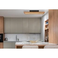 Globo ALINA Deckenleuchte LED Schwarz, 1-flammig 7 Globo ALINA Deckenleuchte LED Schwarz, 1-flammig -LED Leuchten Verkäufe 2022 globo alina deckenleuchte 15553d 3