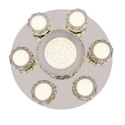 Globo AMUR Deckenleuchte LED Chrom, 1-flammig 10 Globo AMUR Deckenleuchte LED Chrom, 1-flammig -LED Leuchten Verkäufe 2022 globo amur deckenleuchte 49350 60 4