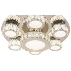 Globo AMUR Deckenleuchte LED Chrom, 1-flammig 11 Globo AMUR Deckenleuchte LED Chrom, 1-flammig -LED Leuchten Verkäufe 2022 globo amur deckenleuchte 49350 60 5